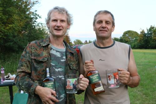 Oba oslavenci Martin Kobrle OK1TKN a Petr Knap OK1AKI