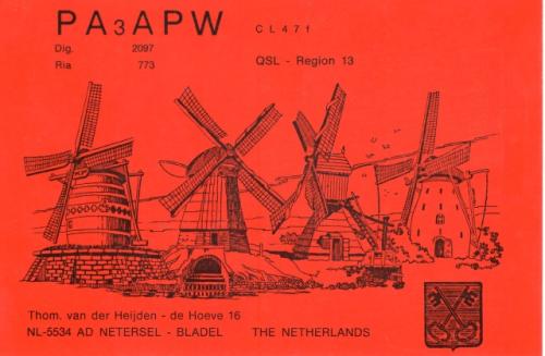 Země DXCC: Netherlands