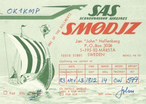 Země DXCC: Sweden
