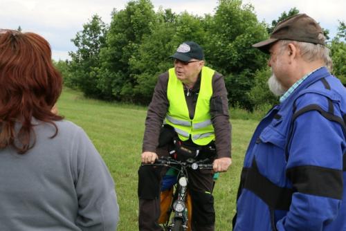Honza Huryta OK1MNV byl démon, přijel na kole