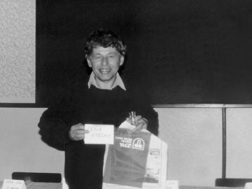 Pepa Šnábl OK1MKD s Cenou útěchy