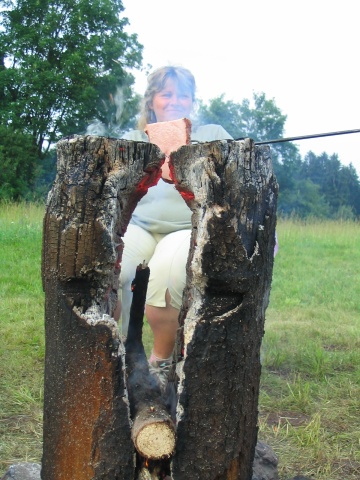 Za plátkem uzeného v kouři Věra Kobrlová