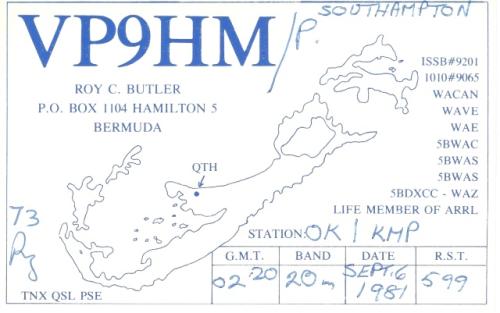 Země DXCC: Bermuda