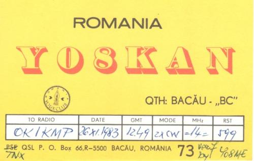 Země DXCC: Romania