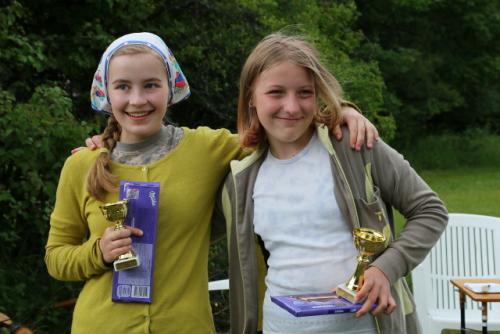 Vítězný tým z PDM 2016 Berenika Veselá a Maruška Knapová