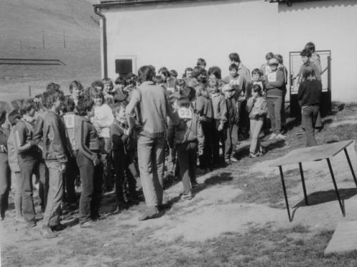 Nástup závodníků