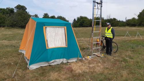 Na kontrole Honza Huryta OK1MNV