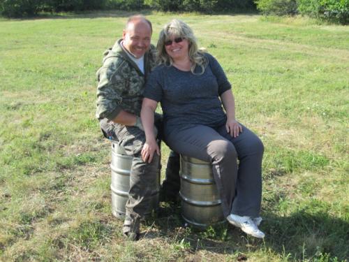 Roman Pokorný OK1NPF a Věra Kobrlová